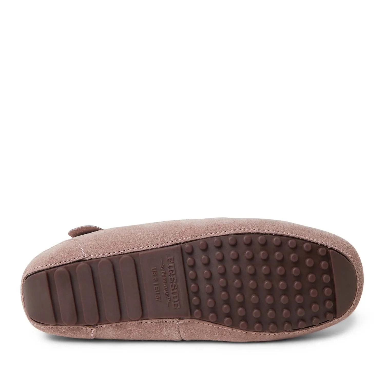 Fireside By Dearfoams Women's Mel Genuine Shearling Moccasin