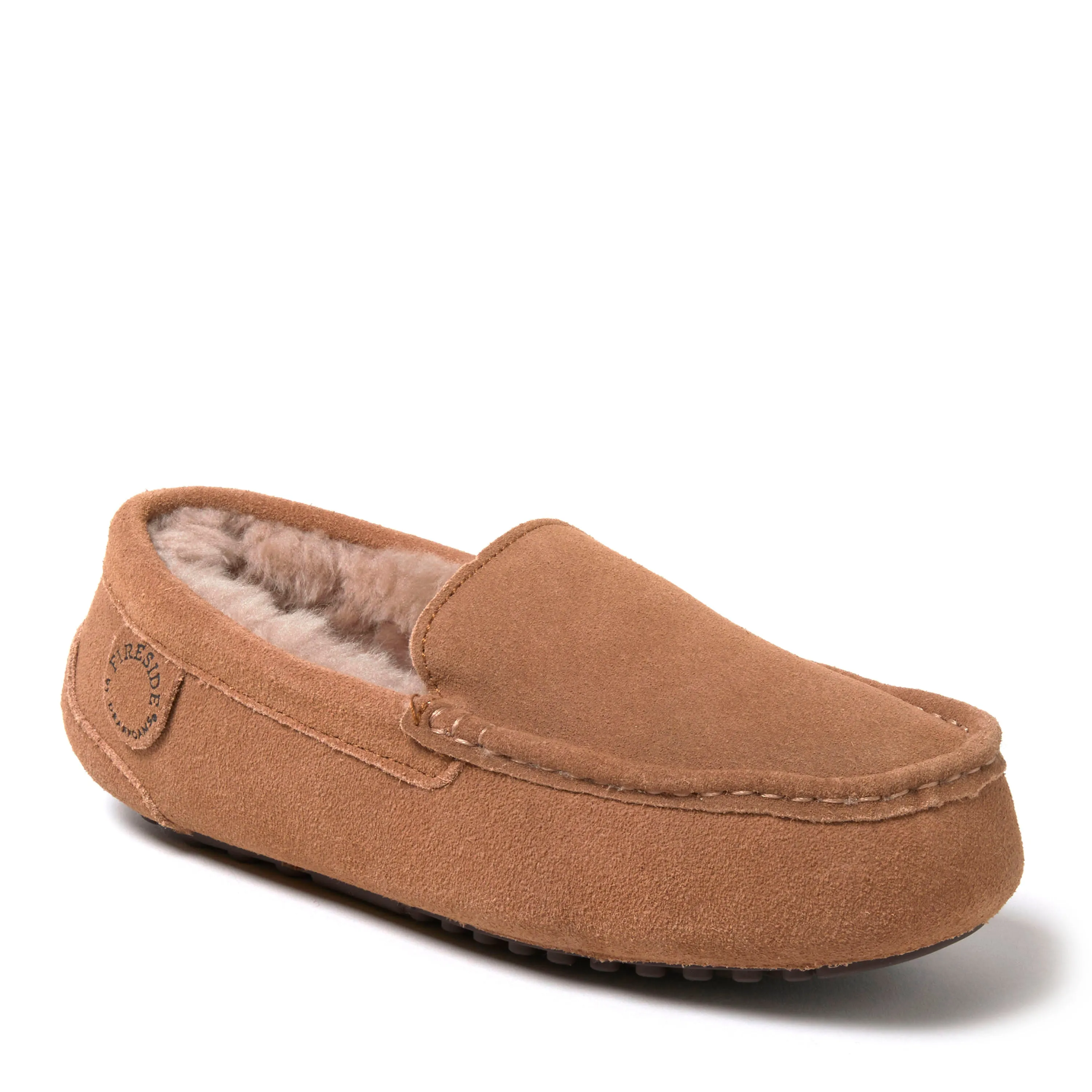 Fireside By Dearfoams Women's Mel Genuine Shearling Moccasin