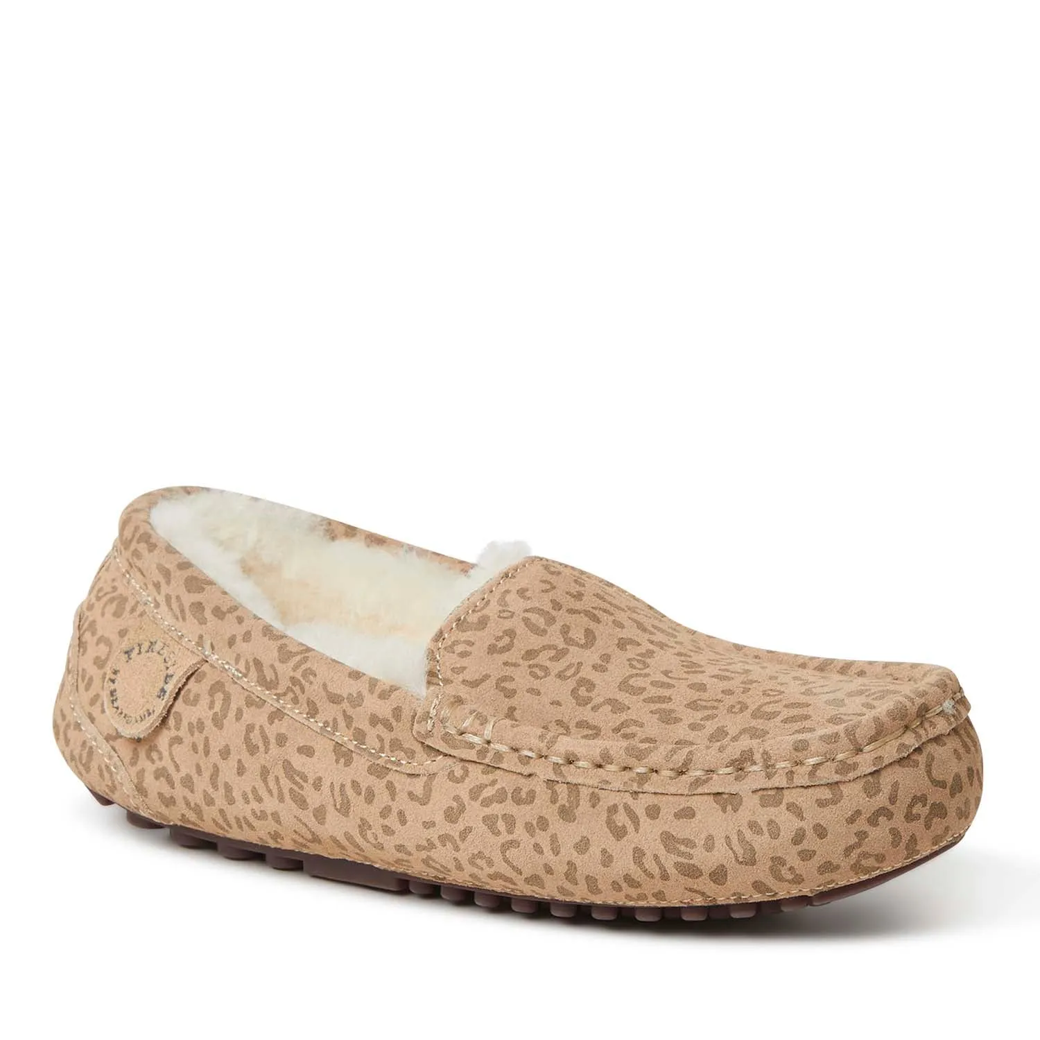 Fireside By Dearfoams Women's Mel Genuine Shearling Moccasin