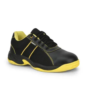 Freedom Yellow Lacing Safety Shoes For Men ROCKELETST By Liberty