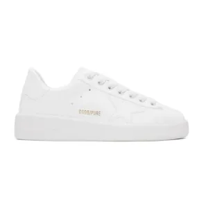 Golden Goose Purestar Bio-Based White Star and Heel Tab Women's Sneakers