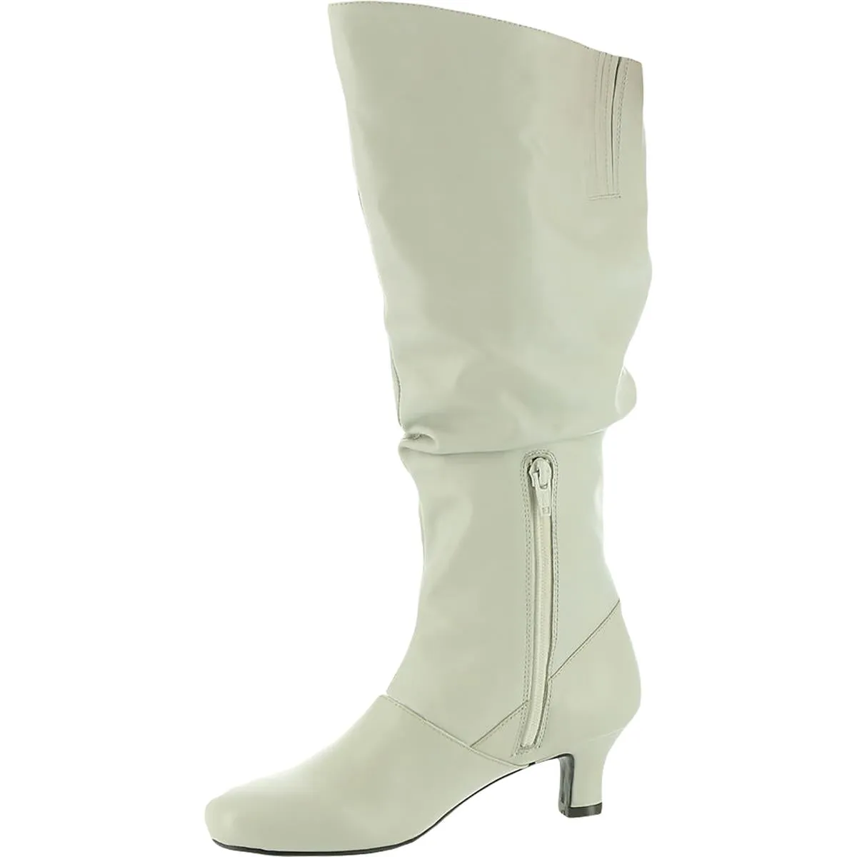 Groovey Womens Leather Pull On Knee-High Boots