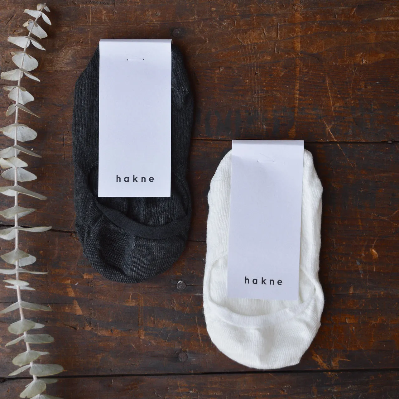 Hakne Linen No Show Liner Socks (adults)