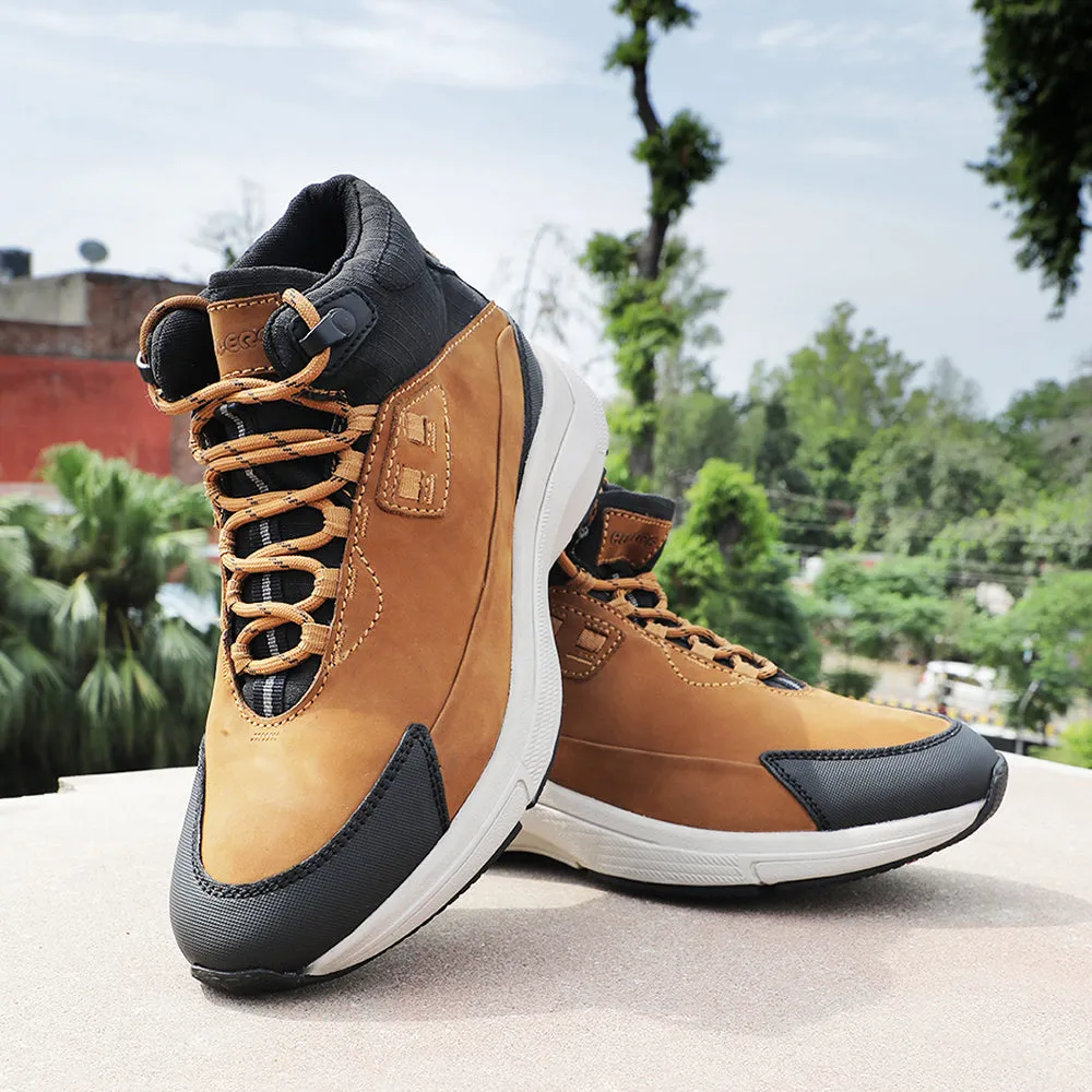 Healers Casual Camel Lacing Shoes For Men A576-01 By Liberty