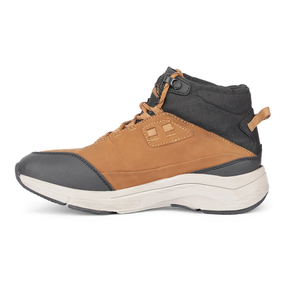 Healers Casual Camel Lacing Shoes For Men A576-01 By Liberty
