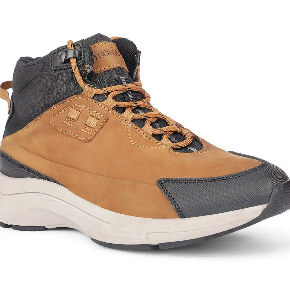 Healers Casual Camel Lacing Shoes For Men A576-01 By Liberty