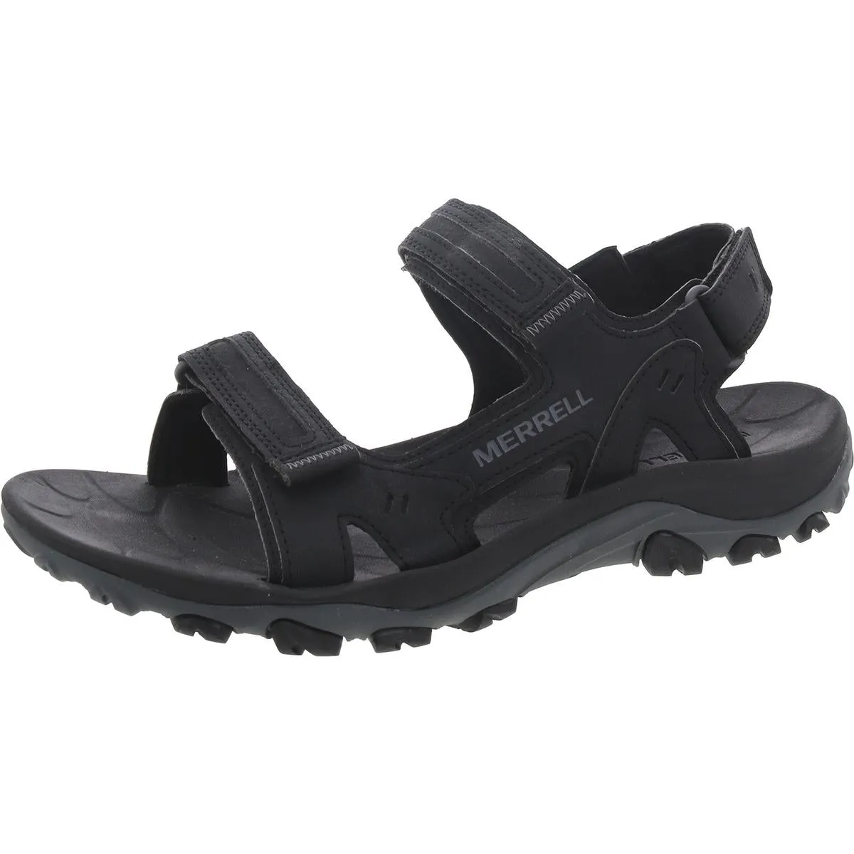 Huntington Sport  Mens Leather Hiking Sport Sandals