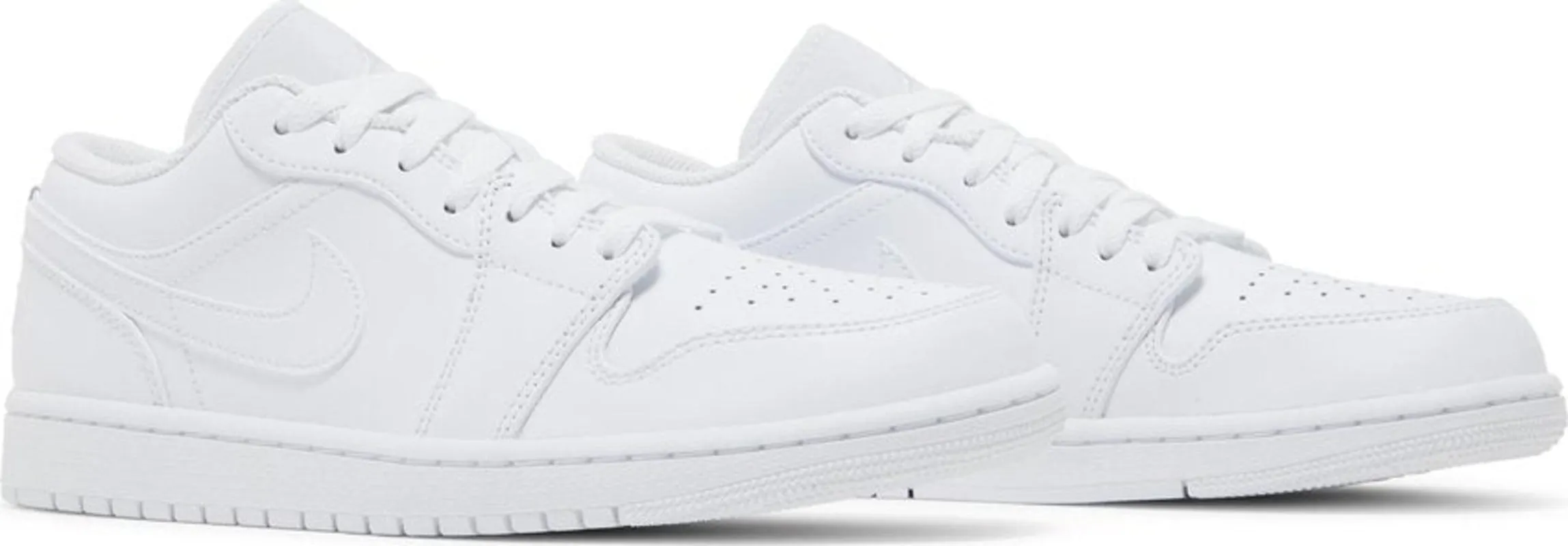 Jordan 1 Low Triple White