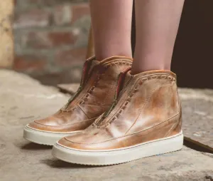 Joyce In Tan Rustic White Bfs