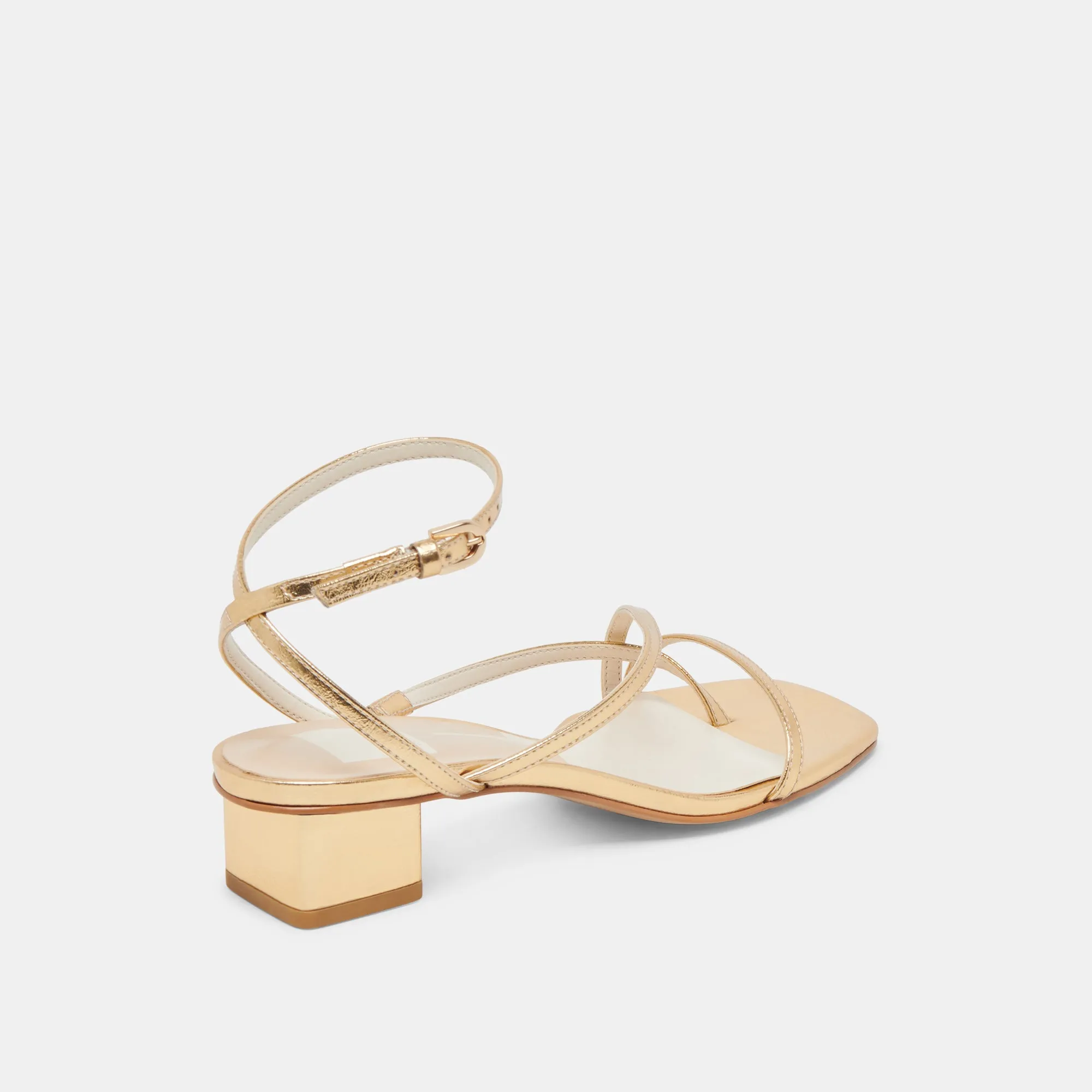 KARLOS SANDALS GOLD METALLIC STELLA