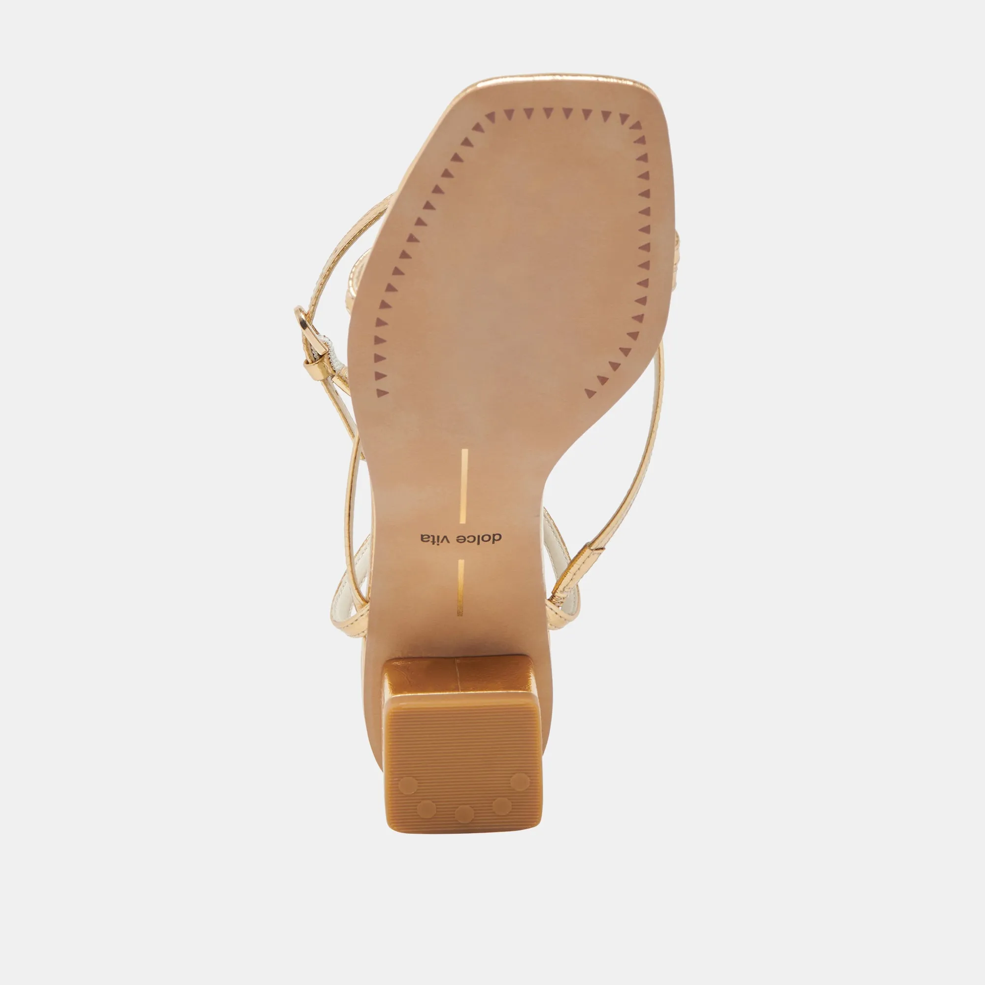 KARLOS SANDALS GOLD METALLIC STELLA