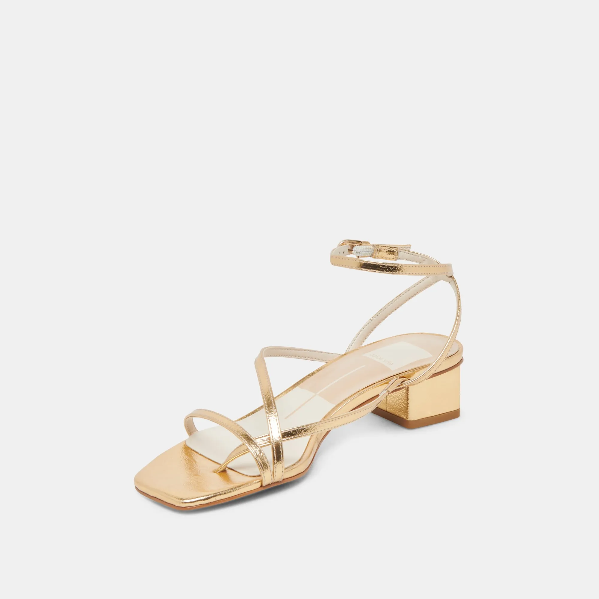 KARLOS SANDALS GOLD METALLIC STELLA