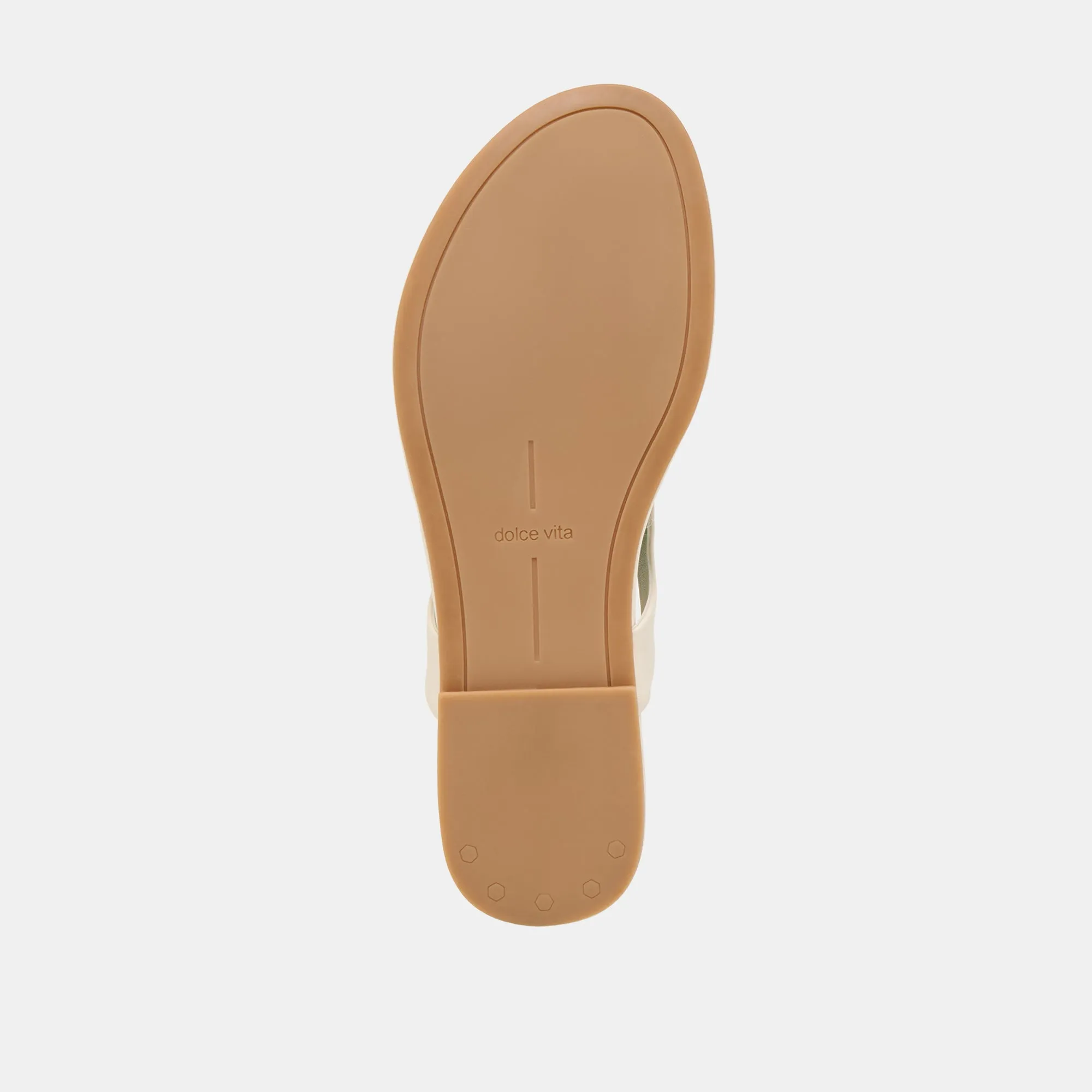 KITTLE SANDALS OFF WHITE LEATHER