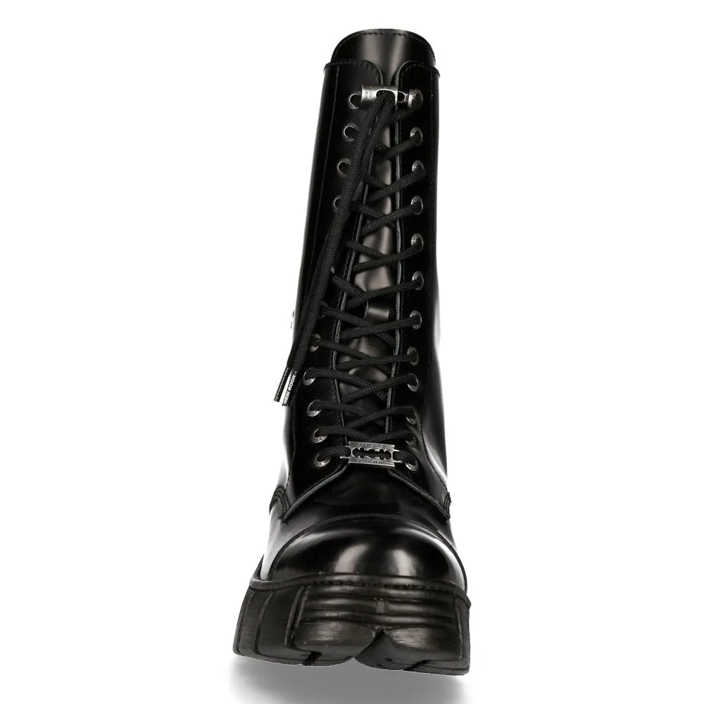 M-WALL127N-C1 Boots Leather Wall Biker