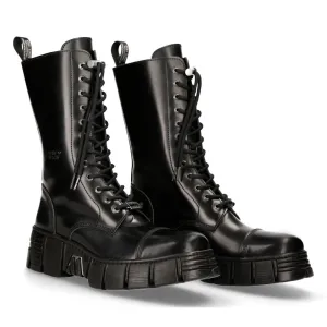 M-WALL127N-C1 Boots Leather Wall Biker