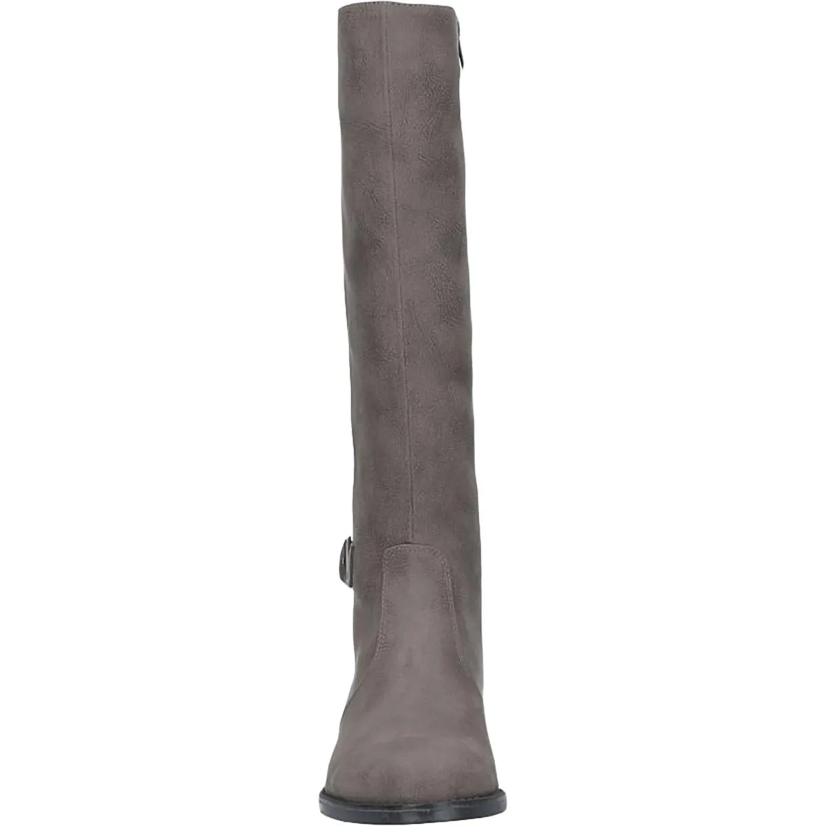 Makayla Womens Faux Suede Tall Riding Boots