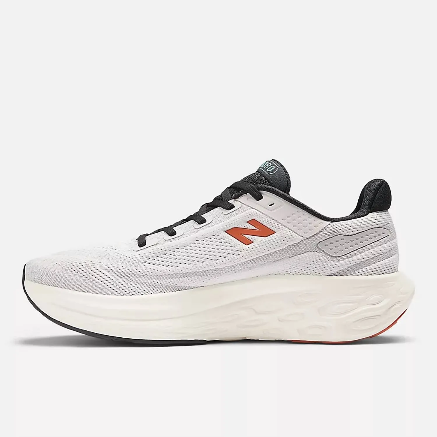 Men Fresh Foam 1080 V13 Running Shoes In Grey Matter/cyber Jade/black