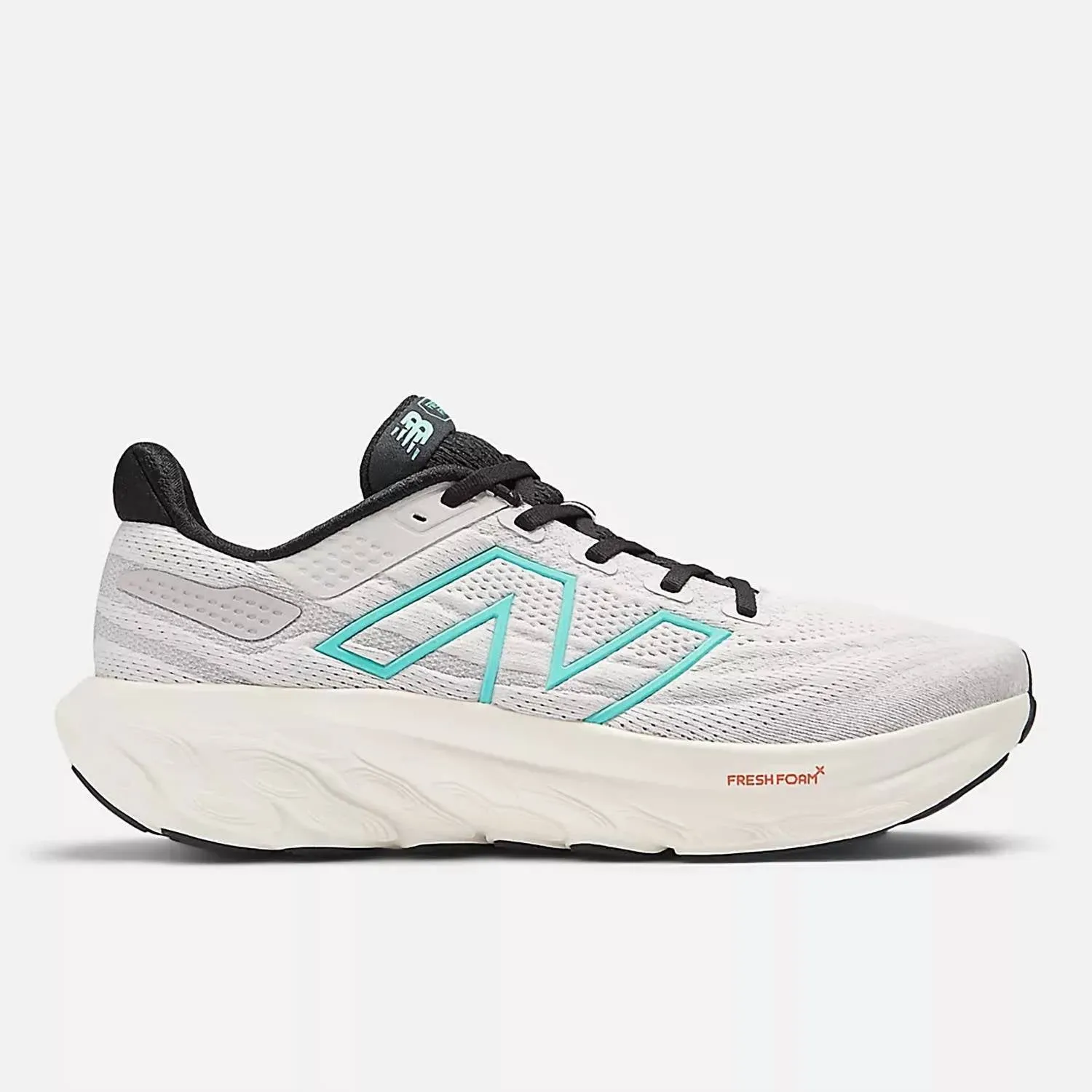 Men Fresh Foam 1080 V13 Running Shoes In Grey Matter/cyber Jade/black