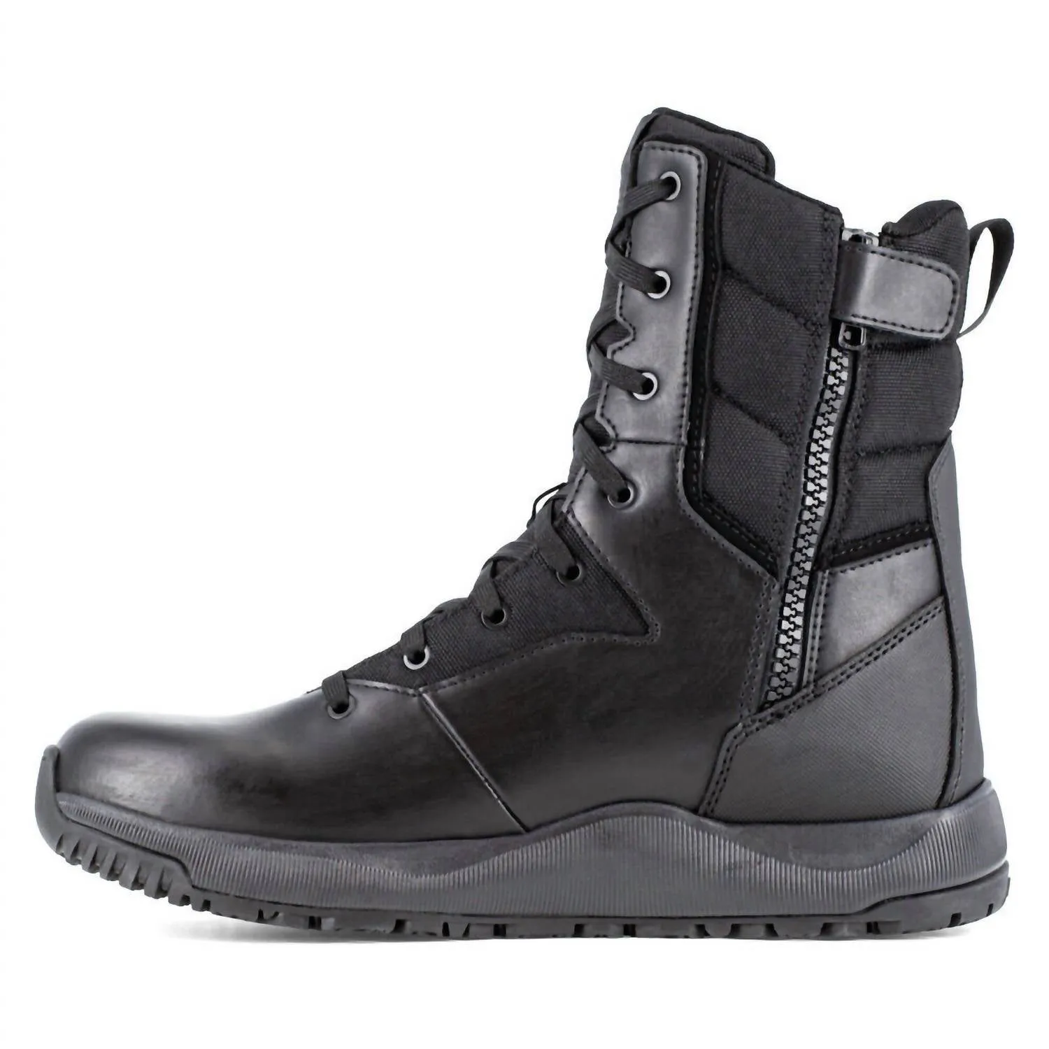 Men's 8" Tactical Side-Zip Work Boot - Medium Width In Black