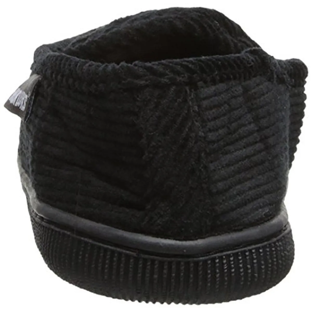Mens Corduroy Flannel Lined Moccasin Slippers