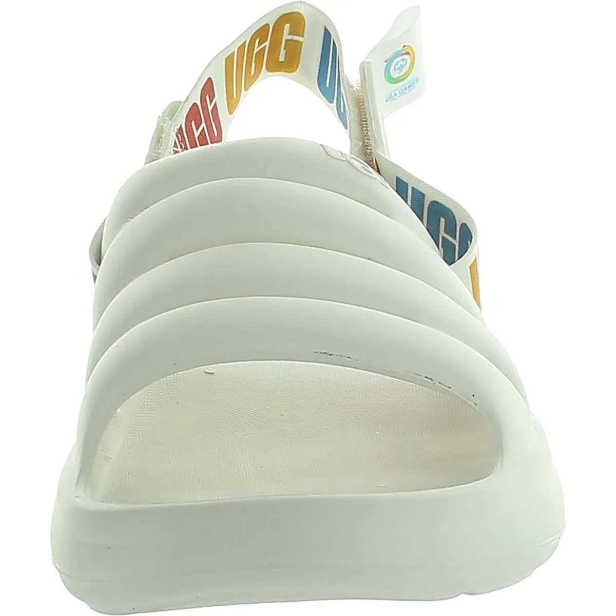 Mens Cushioned Footbed Slip-On Sport Sandals