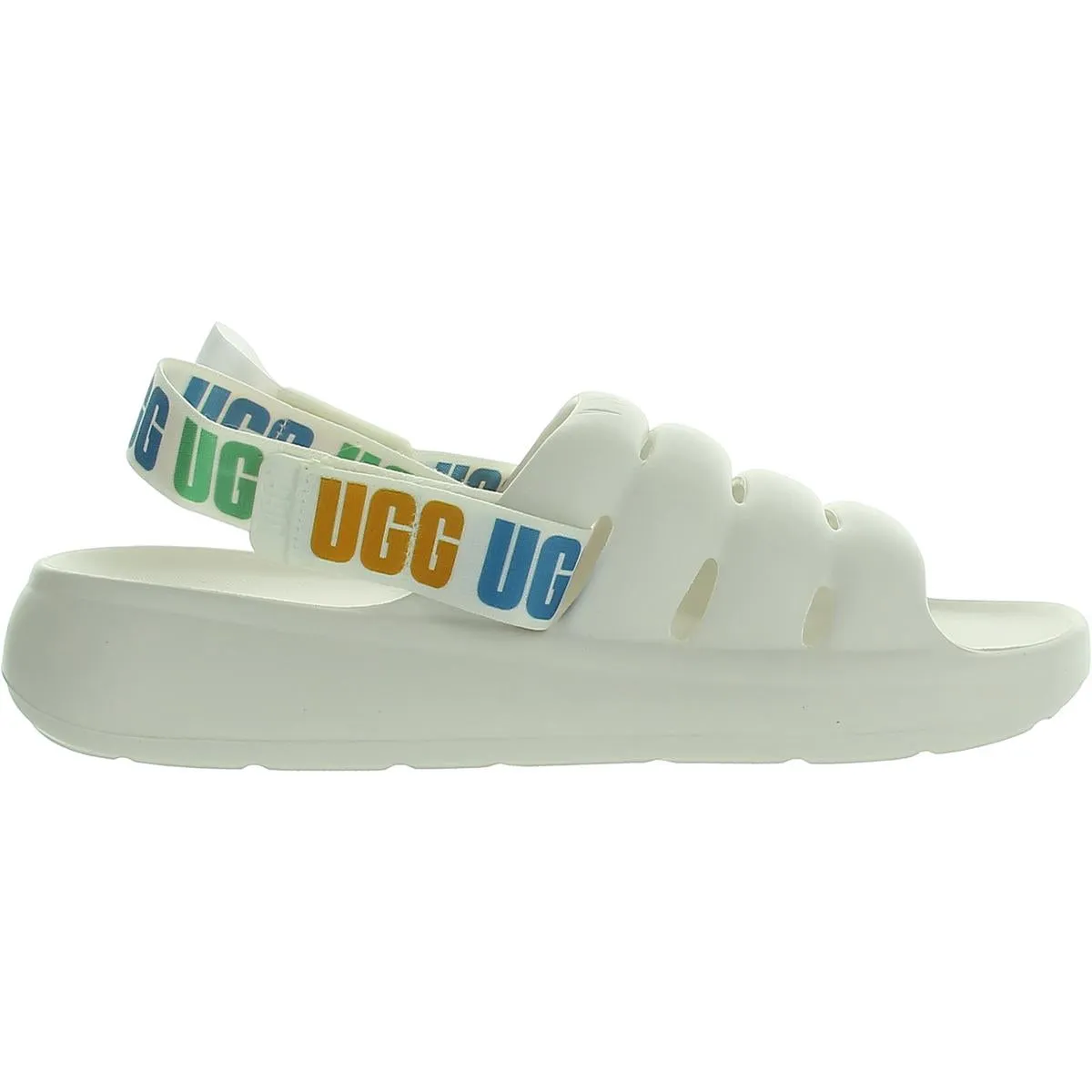 Mens Cushioned Footbed Slip-On Sport Sandals