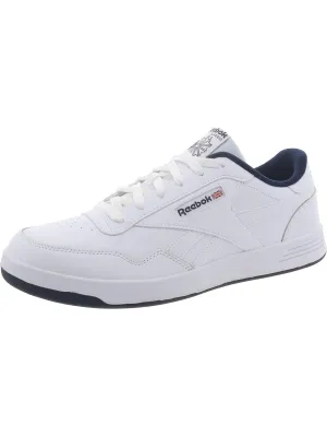 Mens Faux Leather Trainer Running & Training Shoes