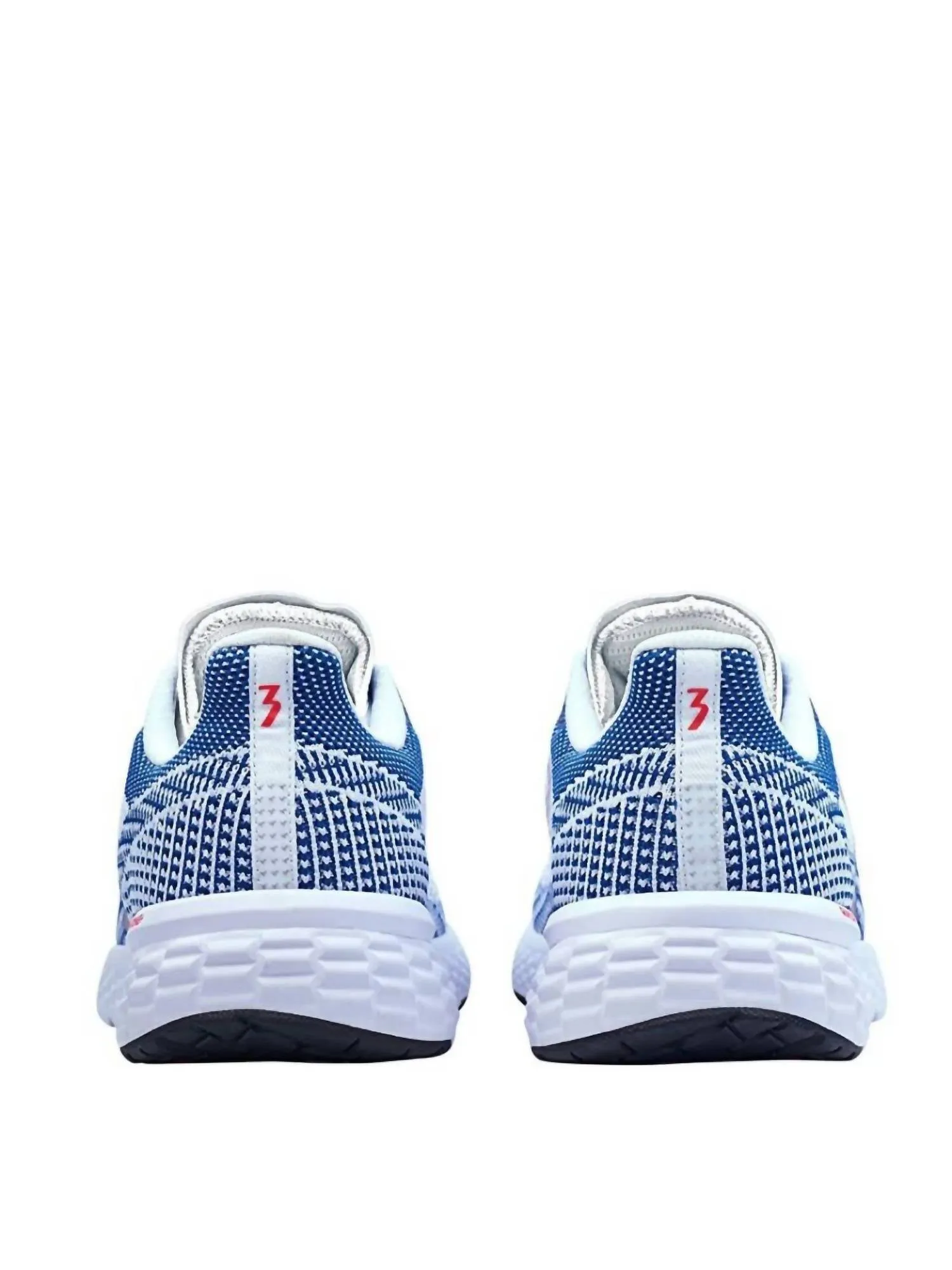 Men's Fierce Running Shoes - Medium Width In White/nautical Blue