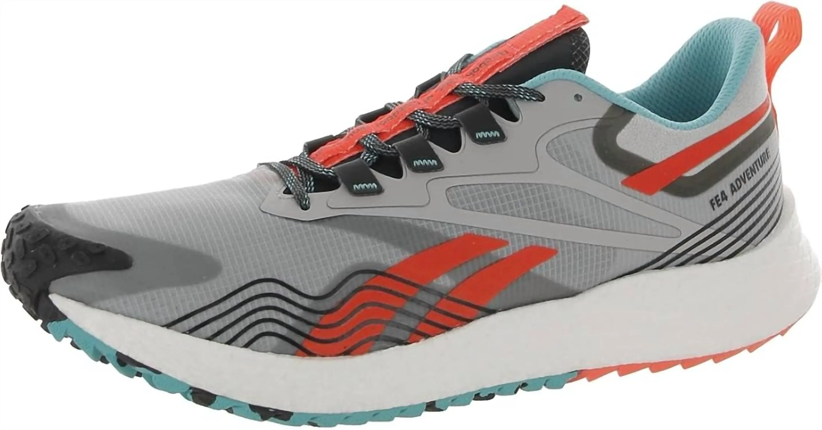 Men's Floatride Energy 4 Adventure Shoes In Pure Grey/classic Teal/orange Flare