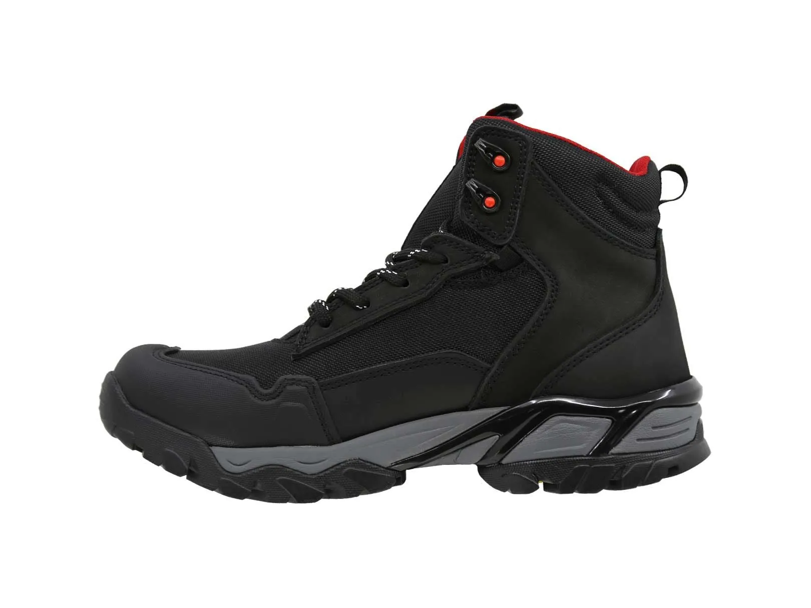Men's Hiking Boot Alpes Black By Swissbrand