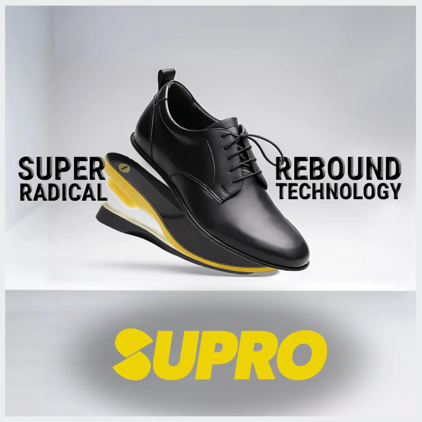 Men's Lisbon in Black Buffed - NEW SUPRO