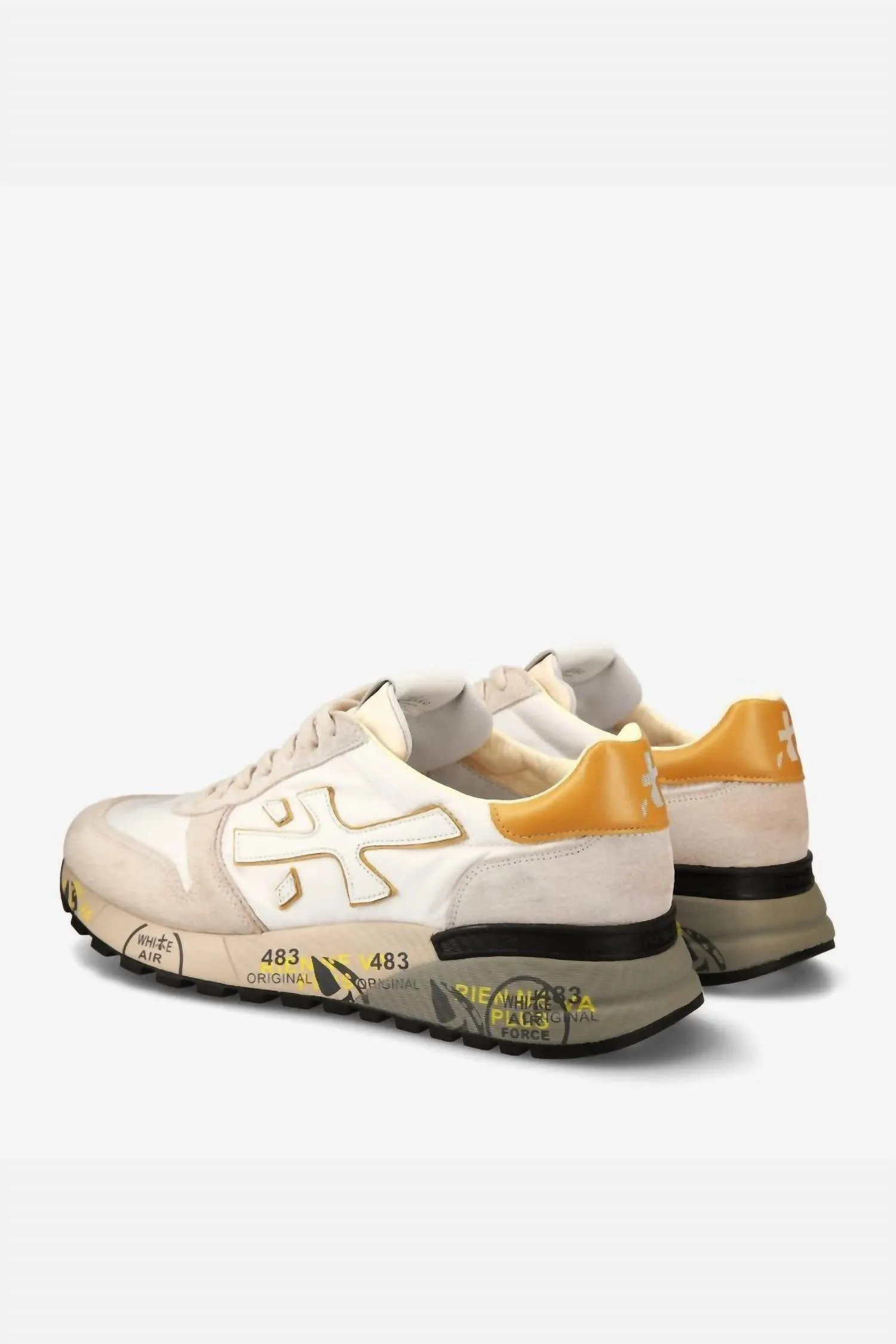 Men's Mick Sneaker In White/beige
