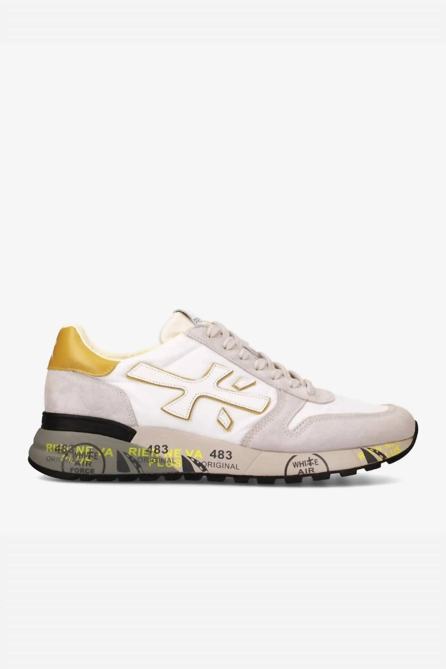 Men's Mick Sneaker In White/beige