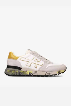 Men's Mick Sneaker In White/beige