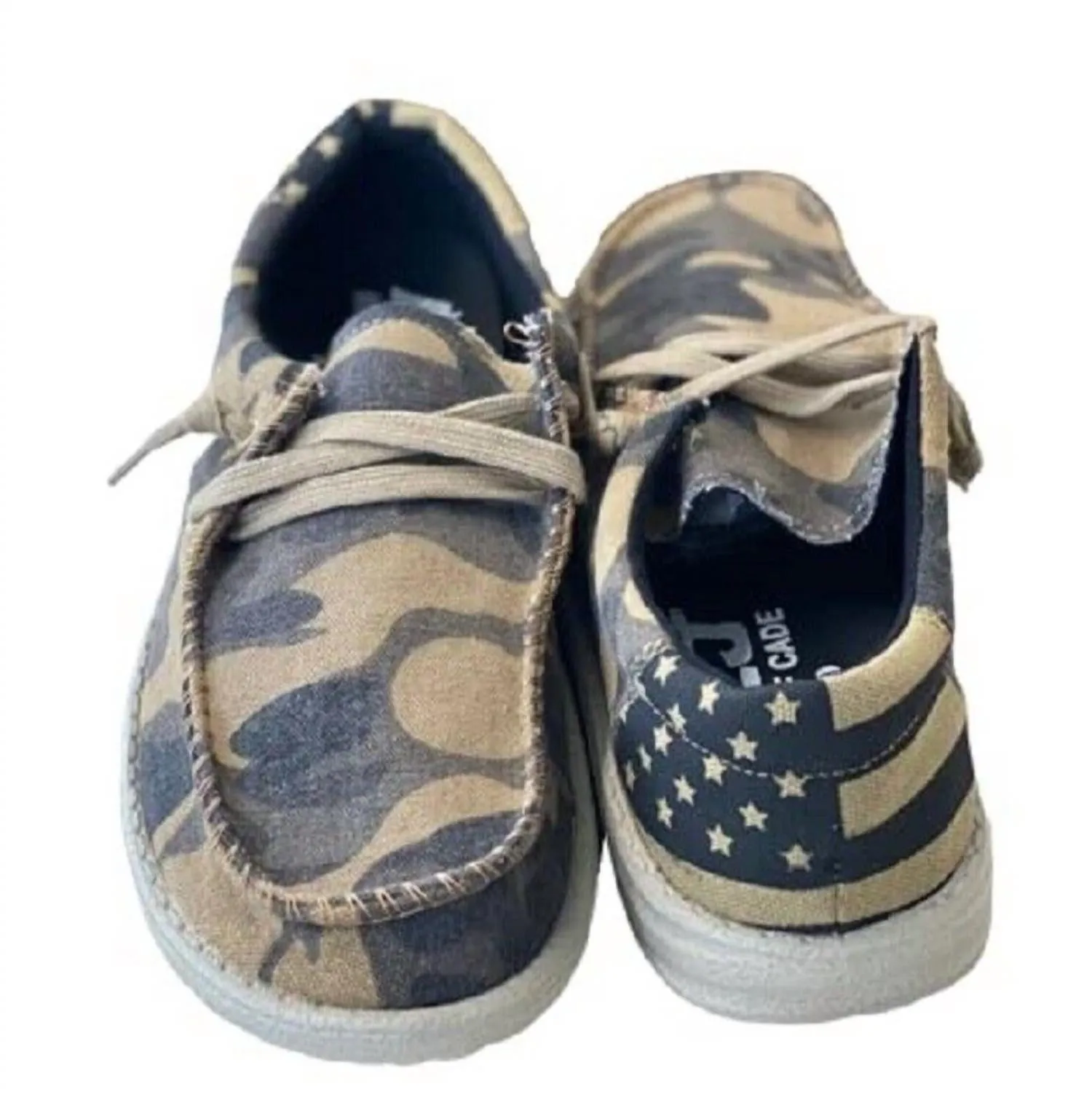 Men's Mr. J Cade Sneakers In Green Camo