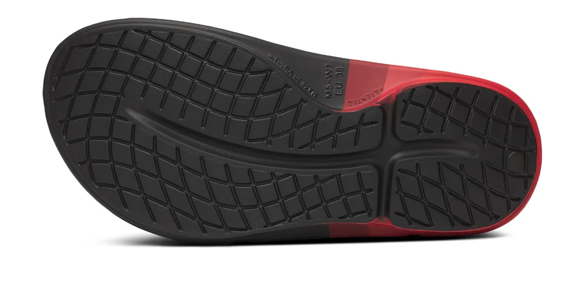 Men's OOahh Sport Flex Sandal - Fire Rally