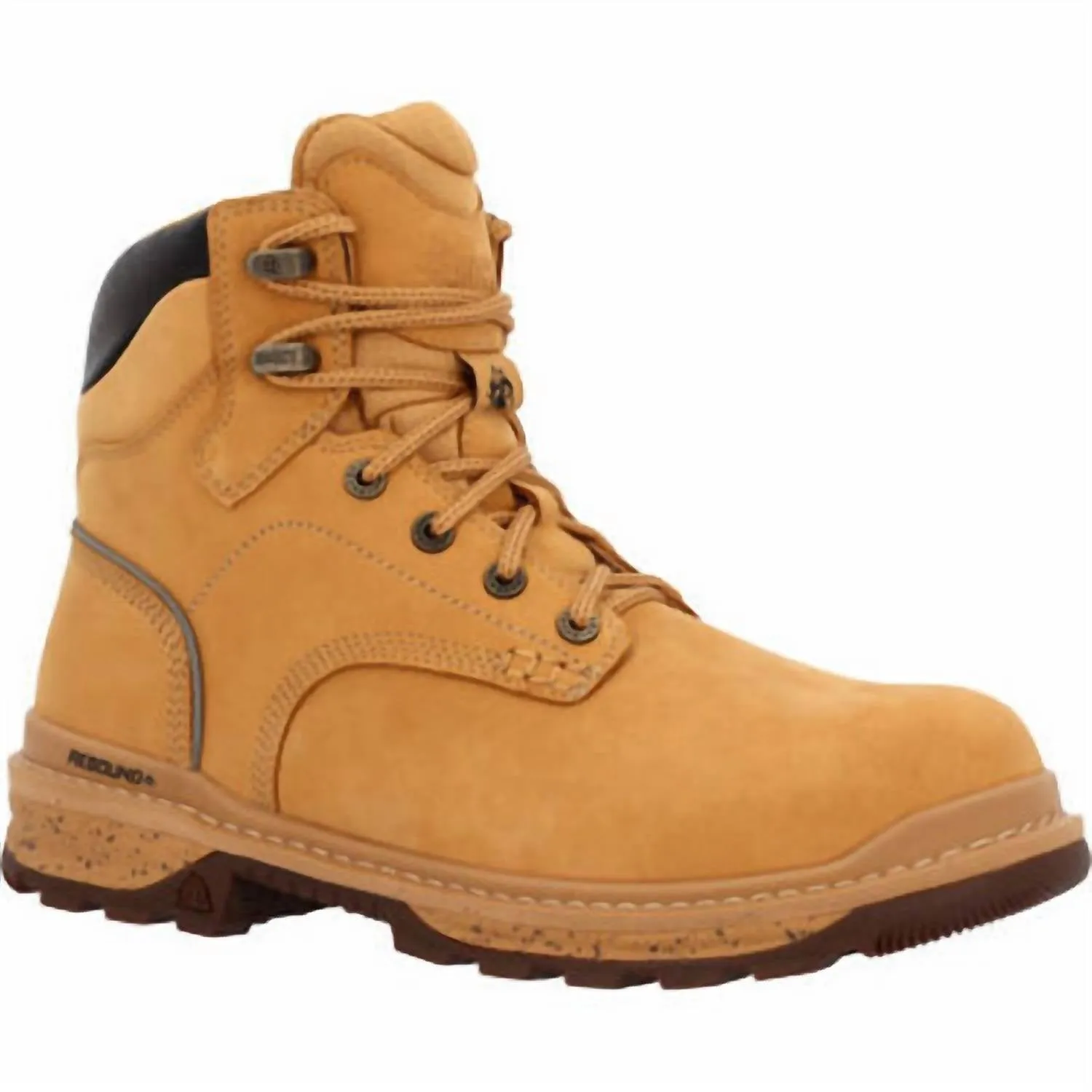 Men's Rams Horn Waterproof Composite Toe Work Boot - Wide Width In Wheat