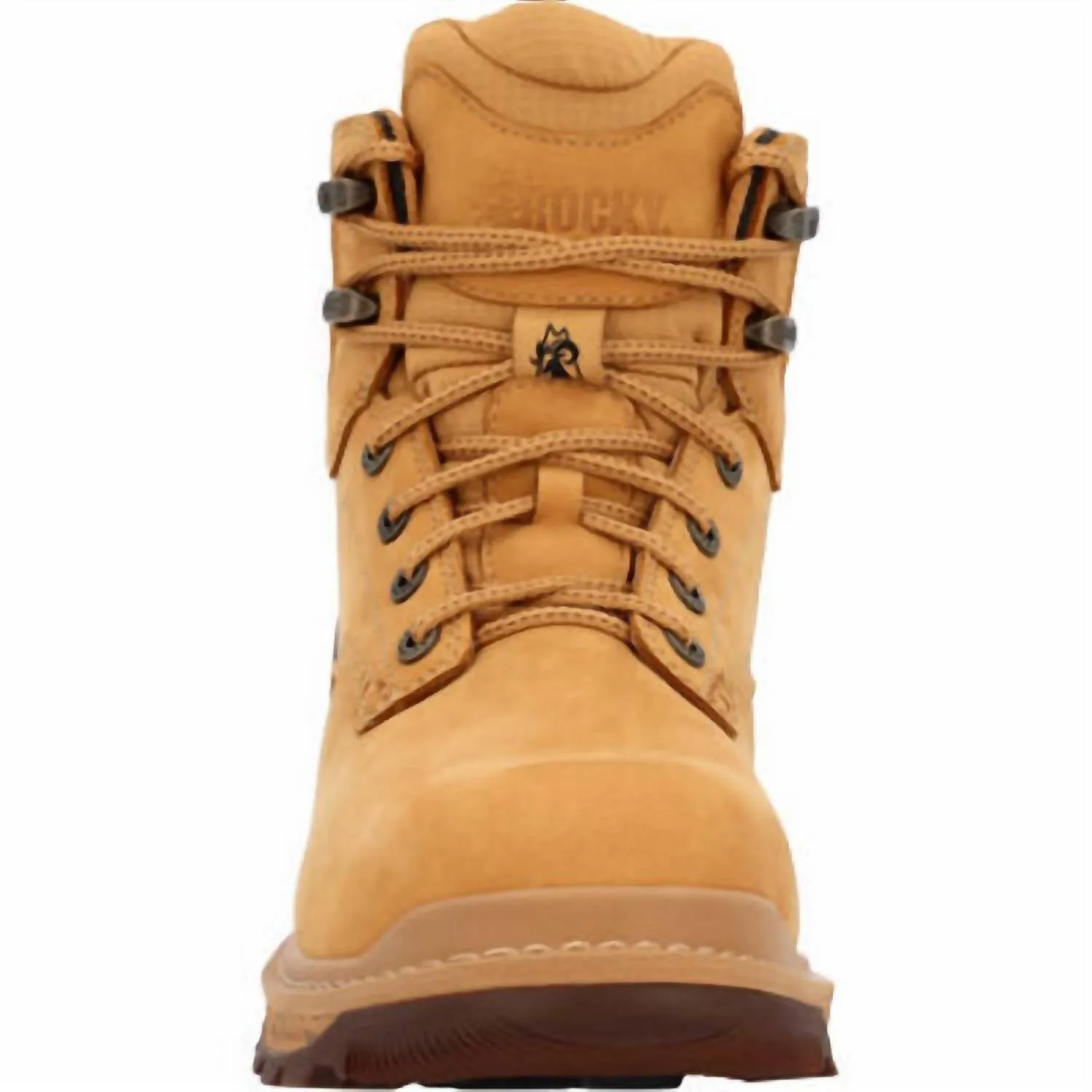 Men's Rams Horn Waterproof Composite Toe Work Boot - Wide Width In Wheat