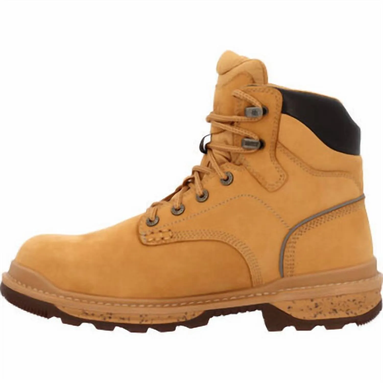 Men's Rams Horn Waterproof Composite Toe Work Boot - Wide Width In Wheat