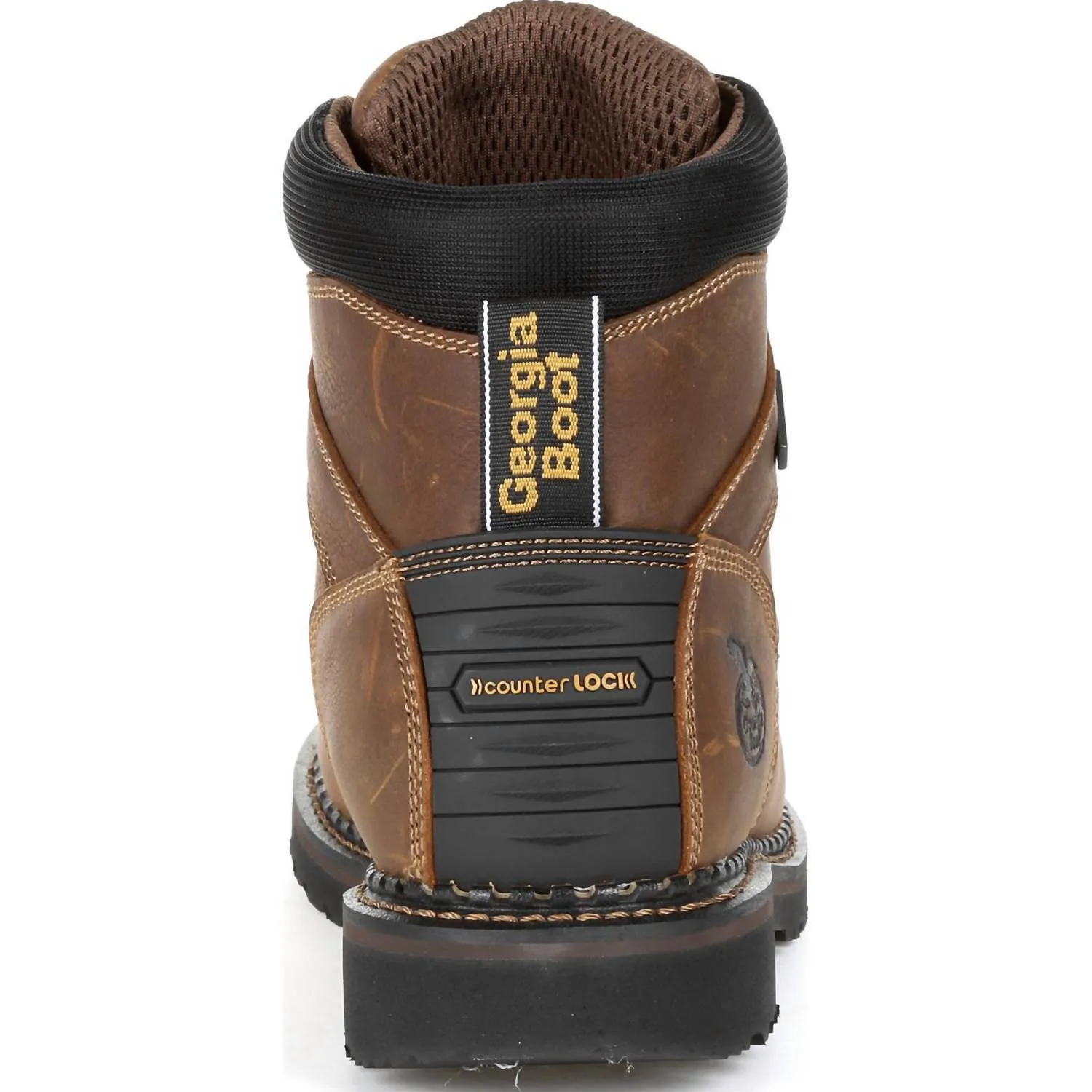 Men's Revamp Steel Toe Internal Met-Guard Waterproof Work Boot - Medium Width In Brown
