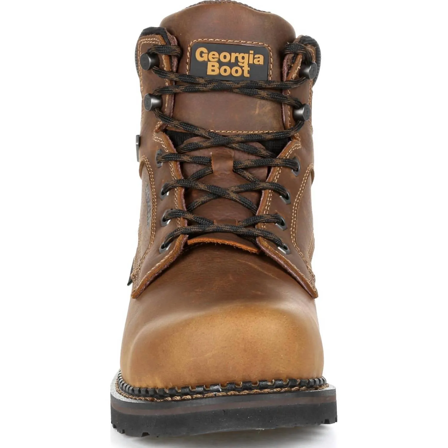 Men's Revamp Steel Toe Internal Met-Guard Waterproof Work Boot - Medium Width In Brown