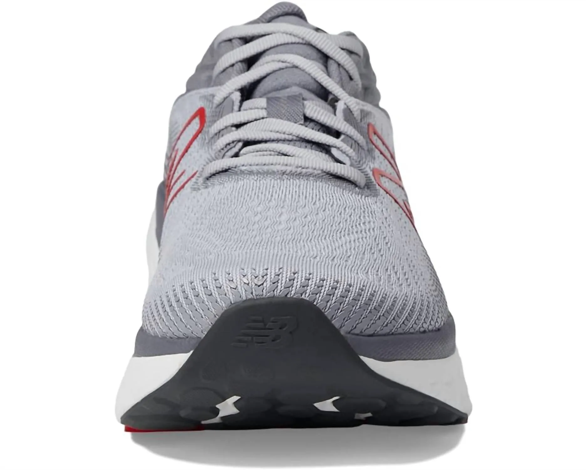Men's Running Shoes ( D Width ) In Aluminum Grey/true Red