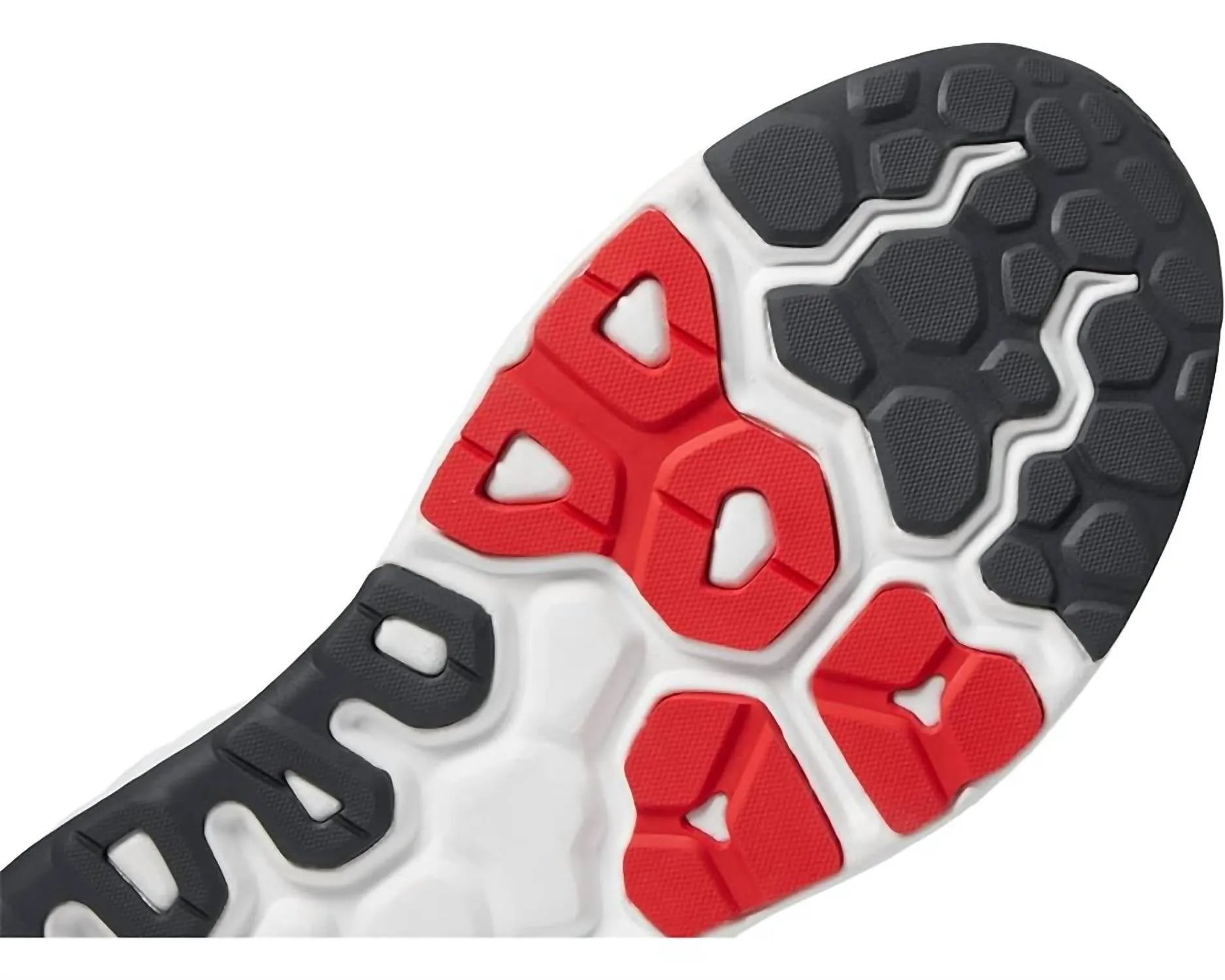 Men's Running Shoes ( D Width ) In Aluminum Grey/true Red