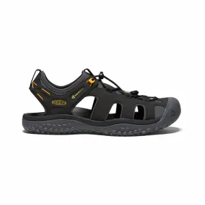 Men's Solr Sandal In Black/gold