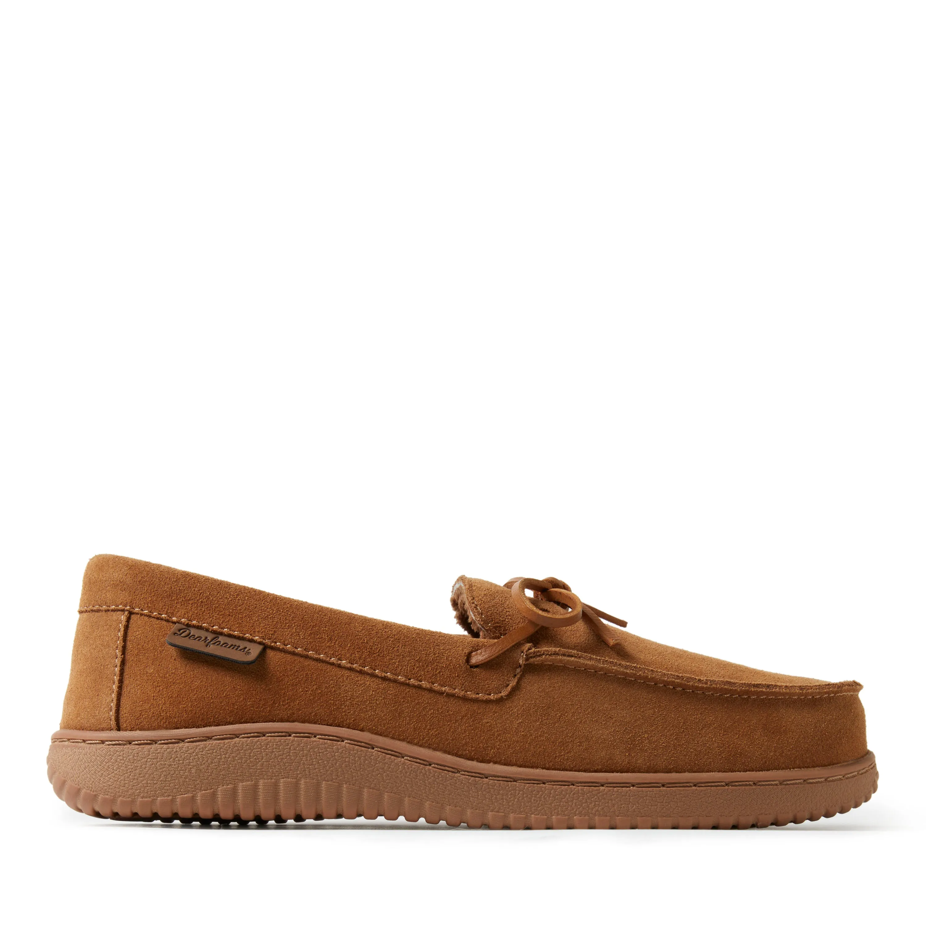 Men's Woodstock Genuine Suede Energy Return Moccasin Slippers