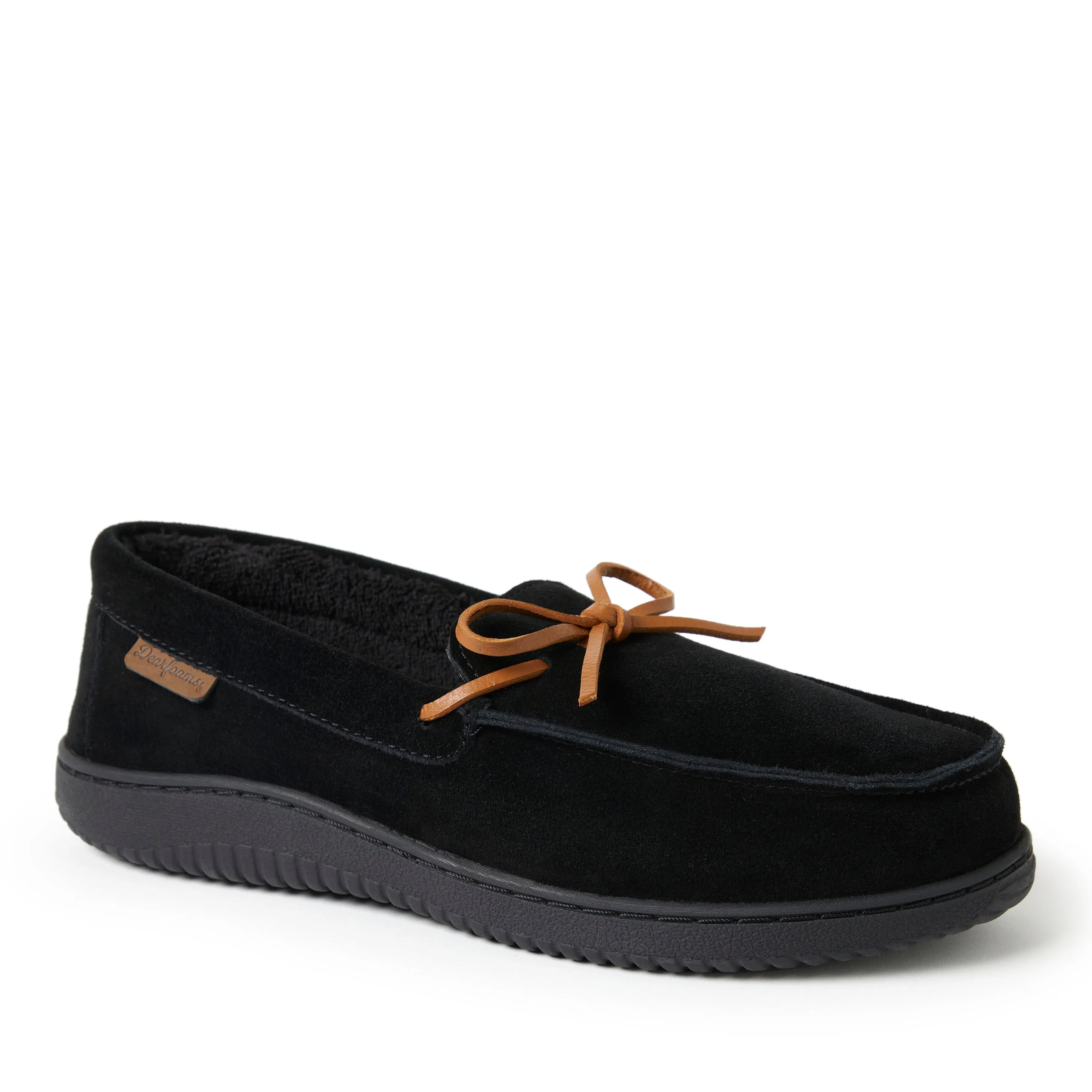 Men's Woodstock Genuine Suede Energy Return Moccasin Slippers