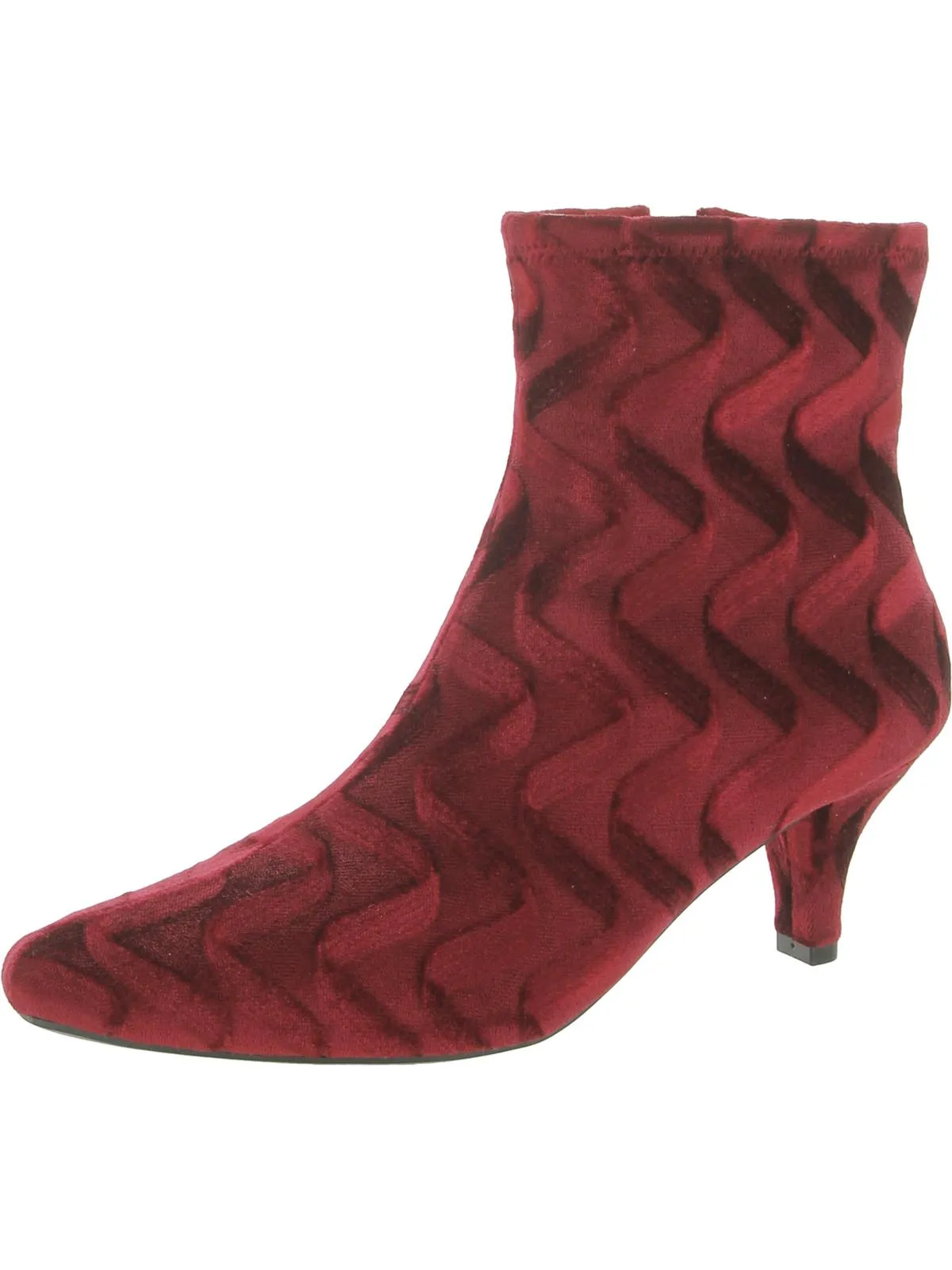 Naja Womens Kitten Heel Bootie Ankle Boots