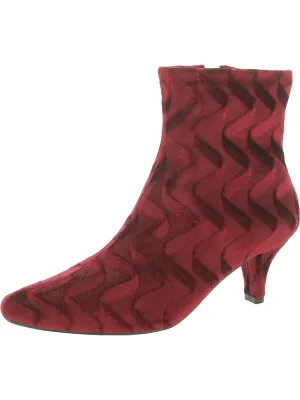 Naja Womens Kitten Heel Bootie Ankle Boots
