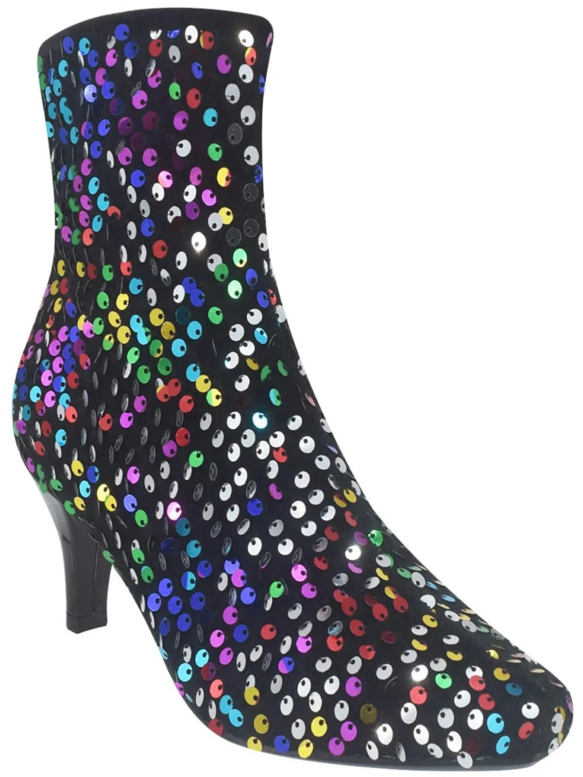 Naja Womens Kitten Heel Bootie Ankle Boots