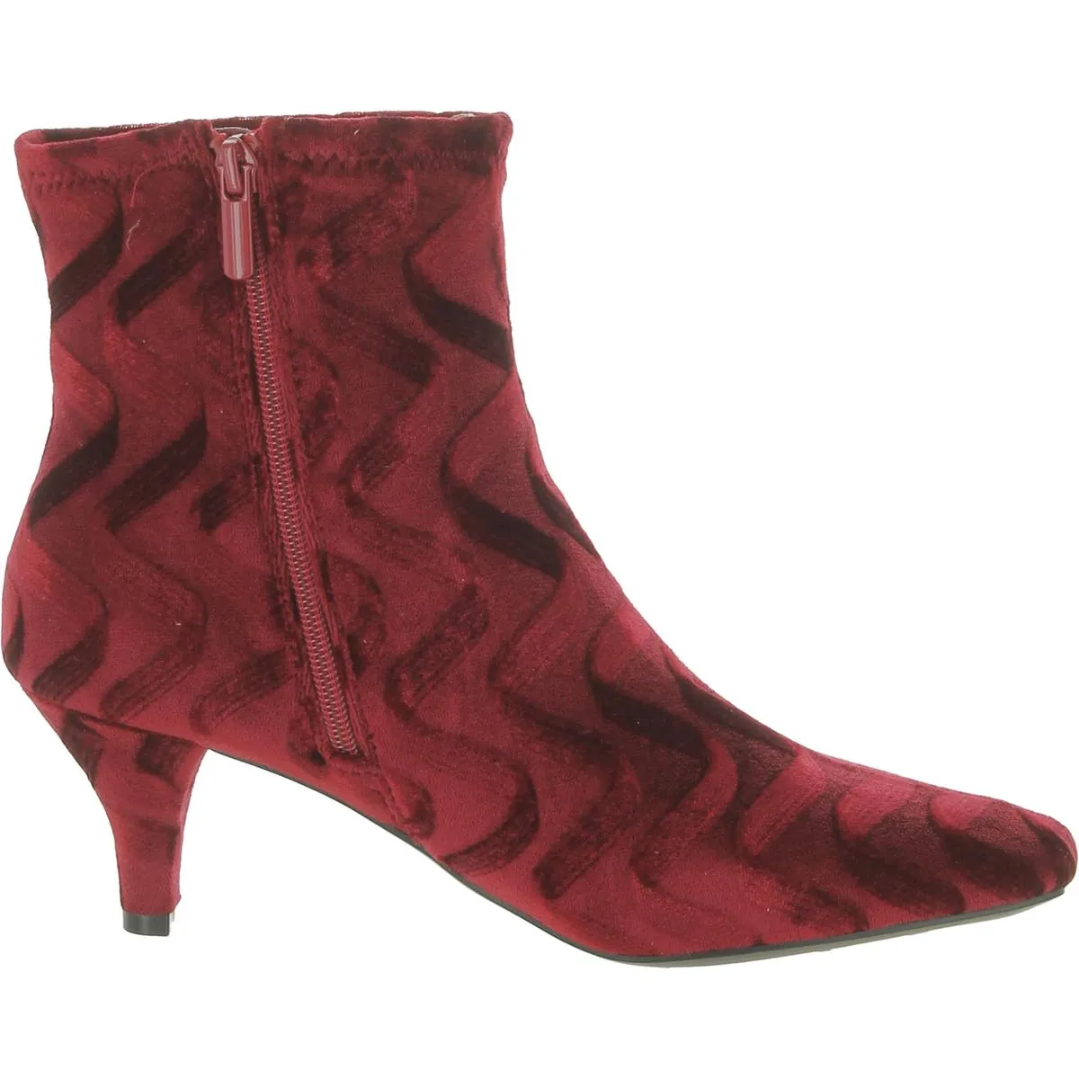 Naja Womens Kitten Heel Bootie Ankle Boots